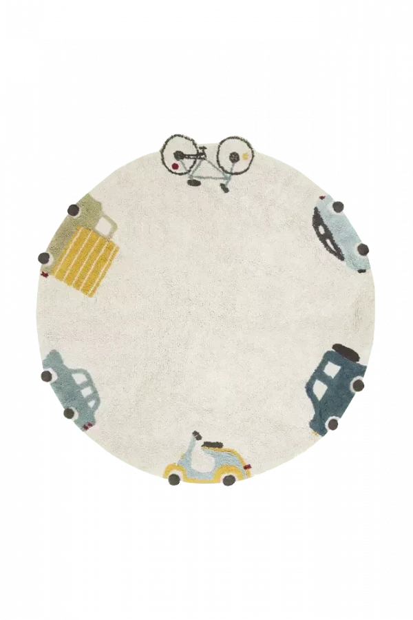 Ковер Lorena Canals Wheels (?140 см)