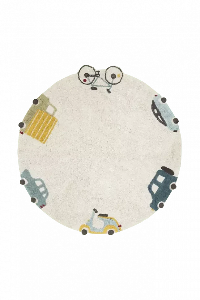Ковер Lorena Canals Wheels (?140 см)