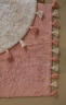 Ковер LillaLand Colorful White Pink (?140 см)