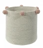 Корзина Lorena Canals Bubbly Natural Nude (⌀30x30 см)