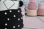 Корзина Lorena Canals Pebbles Black (⌀45x30 см)