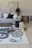 Корзина Lorena Canals Pebbles Black (⌀45x30 см)