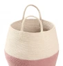 Корзина Lorena Canals Zoco Ash Rose Natural (⌀30x35 см)