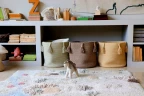 Корзина Lorena Canals Basket Woody Honey ⌀30x30 см