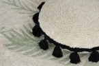 Подушка Lorena Canals Circle Black (O48 см)