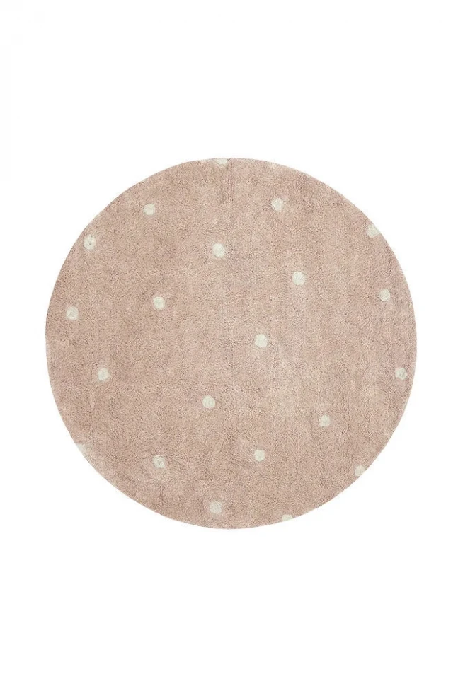 Ковер Lorena Canals Round Dot Rose (?140 см)