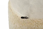 Пуф Lorena Canals Marshmallow Round Vanilla (⌀27x18 см)