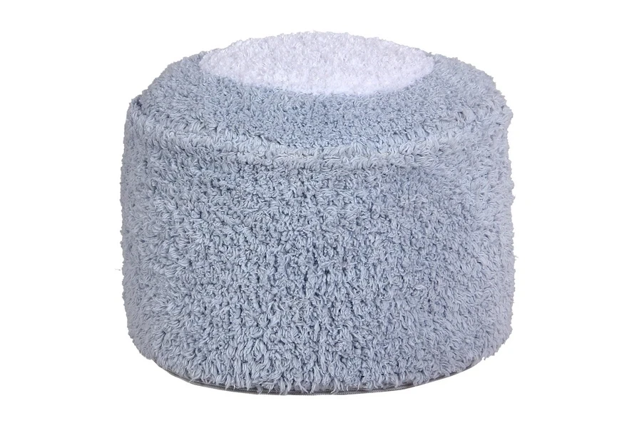 Пуф Lorena Canals Marshmallow Round Light Blue (⌀27x18 см)